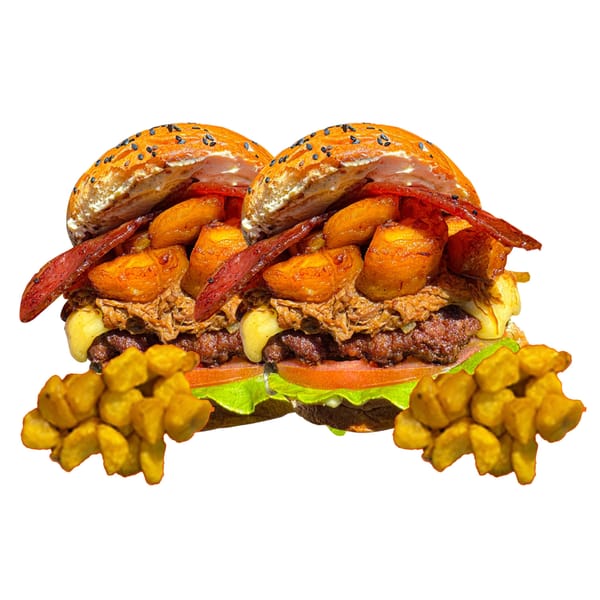 Hamburguesa Oiga Mire Vea | Salchimonster