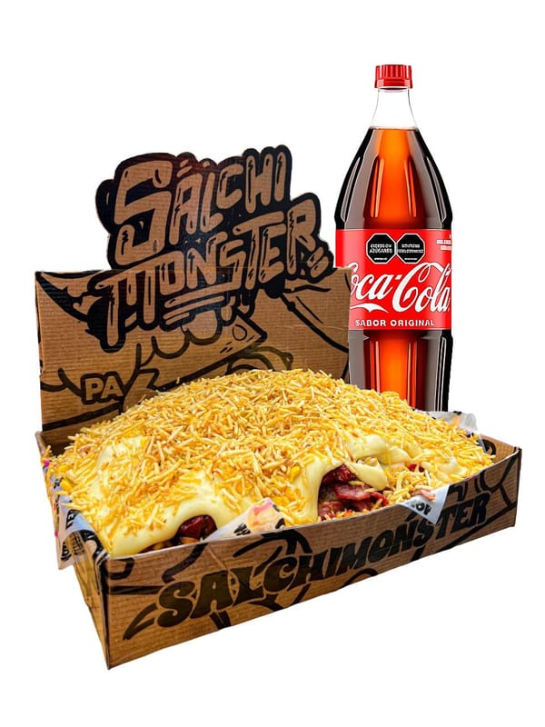 Salchipapa BaconMonster para 2 personas | Salchimonster