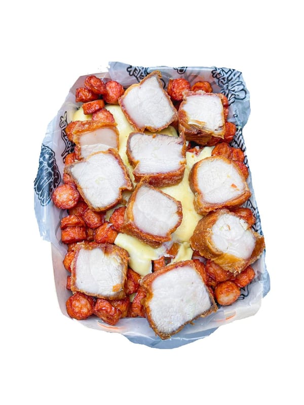 Salchipapa PorkyMonster para 2 personas | Salchimonster